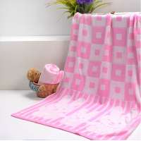 100% cotton cheap animal design jacquard bath towel for sales promotion