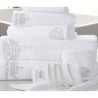 high quality customized jacquard bath towels set with good price