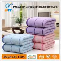 70*140cm bulk plain dyed pure color dobby jacquard soft terry bath towel