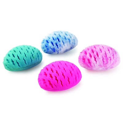 Private Label Four Color Konjac Sponge Wholesale Organic Konjac Half Ball Shaped Bath Sponge For Shower Tools