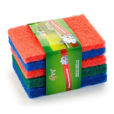 Hot Selling Kitchen Cleaning Scrub Sponge With Scouring Pad