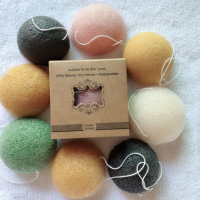 Natural Japan konjac natural sponge deeply cleaning tools konjac charcoal sponge