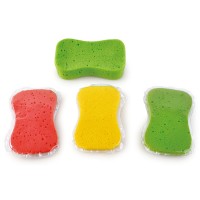 Square Colorful Car Cleaning Waxing Sponge Applicator Compound Sponge for Car Wash